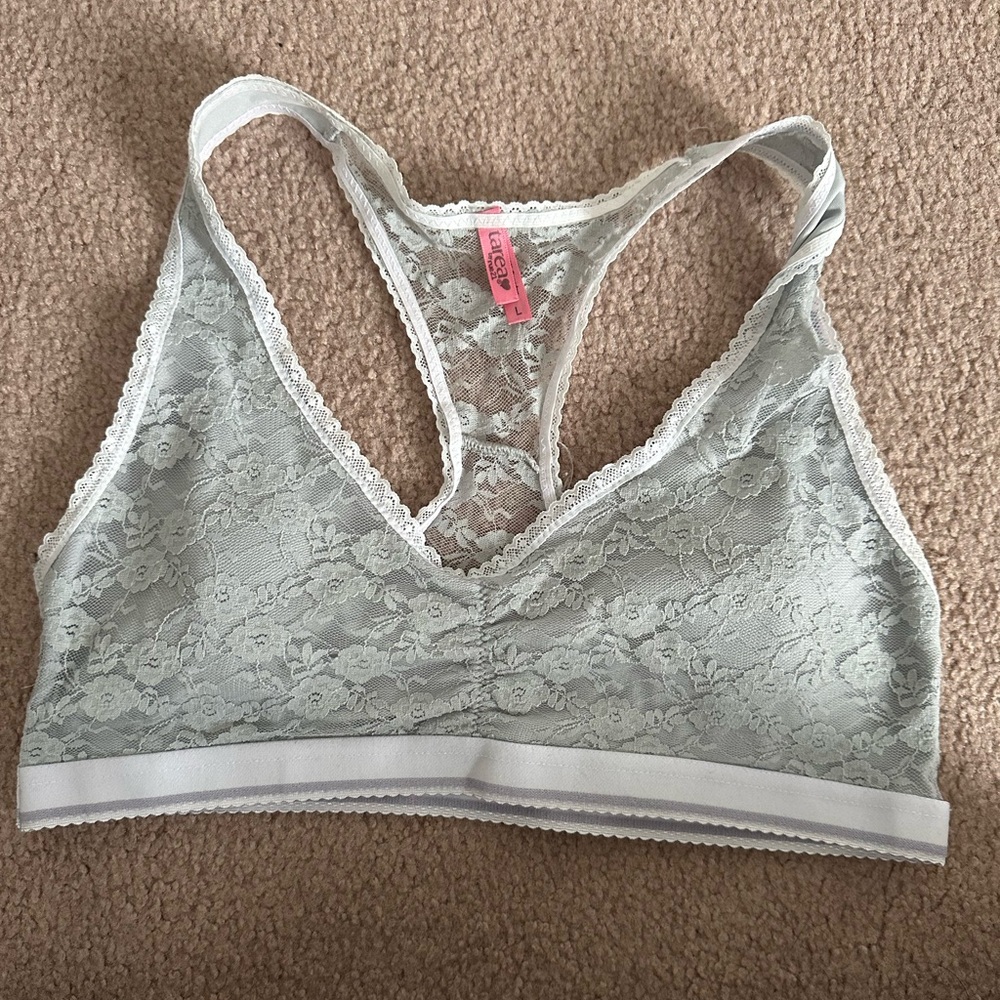 Large gray bra